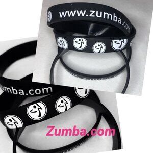 Zumba black wristbands